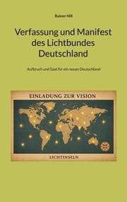 Cover von Verfassung und Manifest des Lichtbundes Deutschland