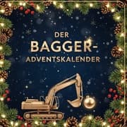 Cover von Der Bagger-Adventskalender