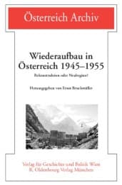 Cover von Wiederaufbau in Österreich 1945-1955