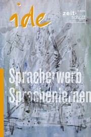 Cover von Spracherwerb und Sprachenlernen