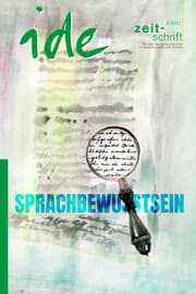 Cover von Sprachbewusstsein