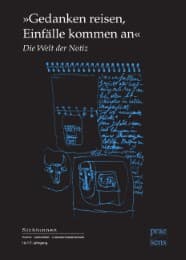 Cover von Gedanken reisen, Einfälle kommen an