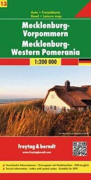 Cover von freytag & berndt Straßenkarte Mecklenburg-Vorpommern 1:200.000