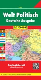 Cover von Welt Politisch, Weltkarte 1:35.000.000, Deutsche Ausgabe