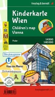 Cover von freytag & berndt Poster Kinderkarte Wien 1:40.000