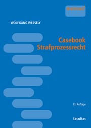 Cover von Casebook Strafprozessrecht