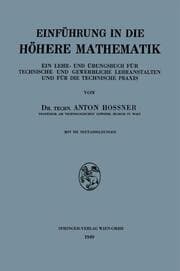 Cover von Einführung in die Höhere Mathematik