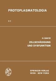 Cover von Zellschädigung und Dysfunktion