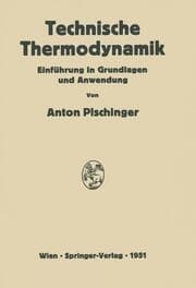 Cover von Technische Thermodynamik