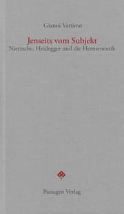 Cover von Jenseits vom Subjekt