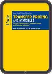 Cover von Transfer Pricing and Intangibles