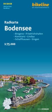 Cover von Radkarte Bodensee (RK-BW08)