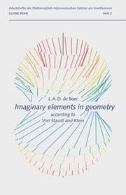 Cover von Imaginary elements in geometry