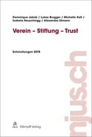 Cover von Verein - Stiftung - Trust