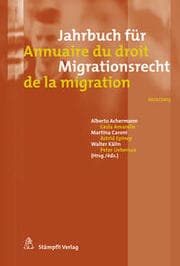 Cover von Jahrbuch für Migrationsrecht 2012/2013 - Annuaire du droit de la migration