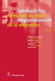 Cover von Jahrbuch für Migrationsrecht 2015/2016 - Annuaire du droit de la migration 2015/2016