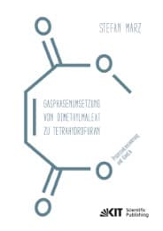 Cover von Gasphasenumsetzung von Dimethylmaleat zu Tetrahydrofuran : Prozessintensivierung und Kinetik