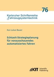 Cover von Echtzeit-Strategieplanung für vorausschauendes automatisiertes Fahren