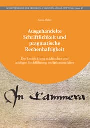 Cover von Ausgehandelte Schriftlichkeit und pragmatische Rechenhaftigkeit