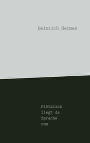 Cover von Plötzlich liegt da Sprache rum