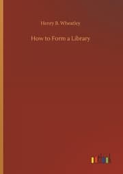 Cover von How to Form a Library