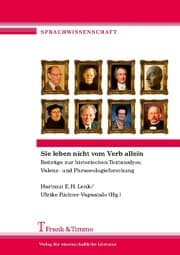 Cover von Sie leben nicht vom Verb allein