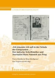 Cover von 'Ich träumte: ich saß in der Schule der Emigranten ...' Der jüdische Schriftsteller und Journalist Hans Natonek aus Prag