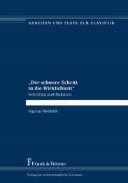 Cover von 'Der schwere Schritt in die Wirklichkeit'