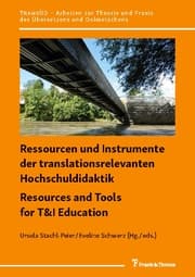 Cover von Ressourcen und Instrumente der translationsrelevanten Hochschuldidaktik / Resources and Tools for T&I Education