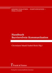 Cover von Handbuch Barrierefreie Kommunikation