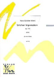 Cover von Züricher Impressionen op.115