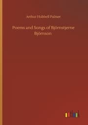 Cover von Poems and Songs of Björnstjerne Björnson