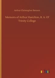 Cover von Memoirs of Arthur Hamilton, B. A. Of Trinity College