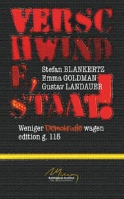 Cover von Verschwinde, Staat!