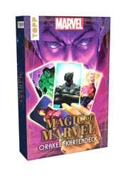 Cover von Magic of MARVEL Orakel-Kartendeck. Ein Blick in die Zukunft mit den Original MARVEL-Superhelden wie Spider-Man, Deadpool oder Wolverine