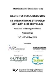 Cover von Waste-to-Resources 2019. VIII International Symposium MBT, MRF and Recycling Resources and Energy from Waste. Proceedings 14th -16th of May 2019
