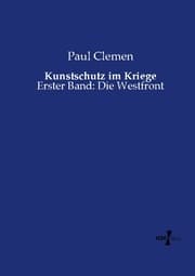 Cover von Kunstschutz im Kriege