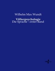 Cover von Völkerpsychologie