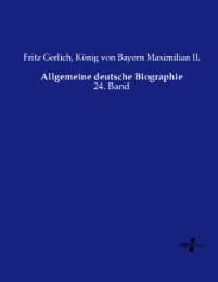 Cover von Allgemeine deutsche Biographie