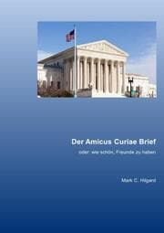 Cover von Der Amicus Curiae Brief