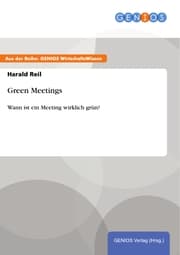 Cover von Green Meetings