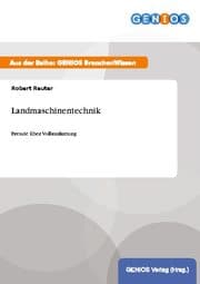Cover von Landmaschinentechnik