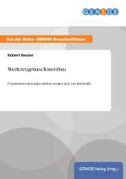 Cover von Werkzeugmaschinenbau