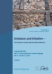 Cover von Schützen und Erhalten - mit Sachverstand und Handwerkskunst.
