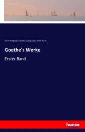 Cover von Goethe's Werke