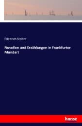 Cover von Novellen und Erzählungen in Frankfurter Mundart
