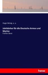 Cover von Jahrbücher für die Deutsche Armee und Marine