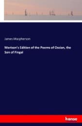 Cover von Morison's Edition of the Poems of Ossian, the Son of Fingal