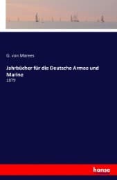 Cover von Jahrbücher für die Deutsche Armee und Marine