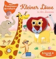 Cover von Mein Fingerpuppen-Soundbuch - Kleiner Löwe in der Savanne